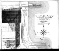Escanaba - Above, Delta County 1913